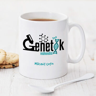 Genetik Mühendisine Özel Kupa Bardak - 1