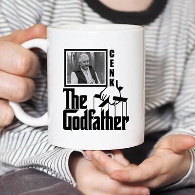 Godfather İsimli ve Fotoğraflı Kupa Bardak - 3