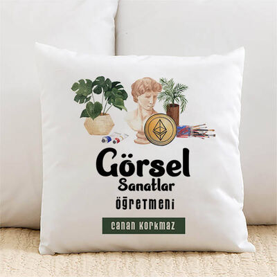 Görsel Sanatlar Öğretmenlerine Özel Yastık - 1