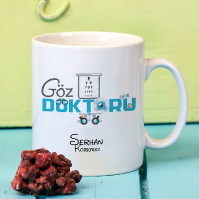 Göz Doktoruna Hediye Kupa Bardak - 1