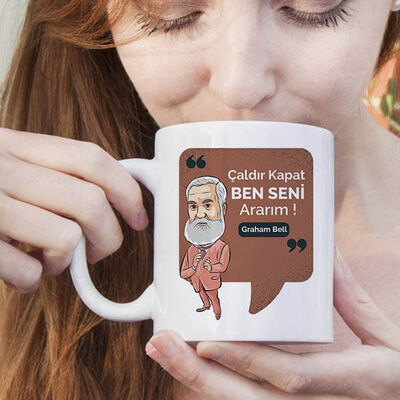 Graham Bell Esprili Kahve Kupası - 1