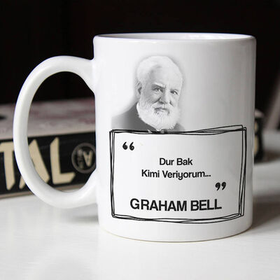 Graham Bell Esprili Kupa Bardak - 1