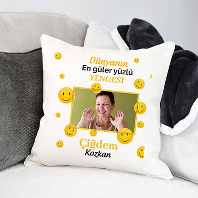 Güler Yüzlü Yengem Yastık - 1