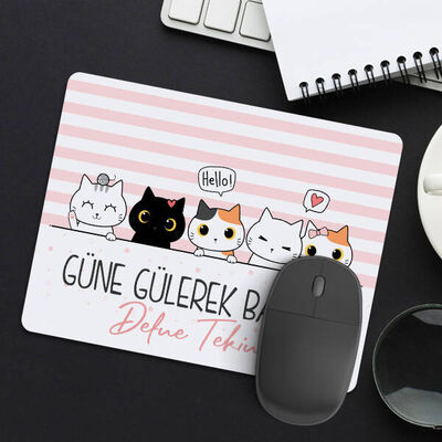 Güne Gülerek Başla Sevimli Mousepad - 2