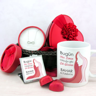 Güzeller Güzeli Sevgilime Hediye Sepeti - 3