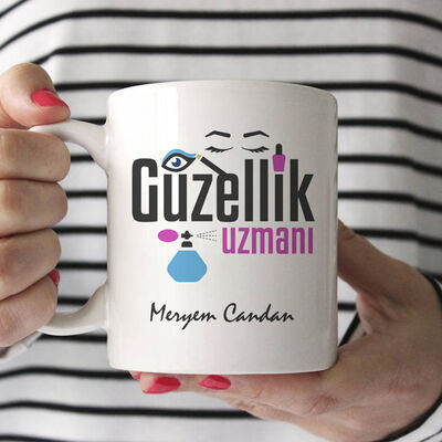 Güzellik Uzmanlarına Hediye Kupa Bardak - 1