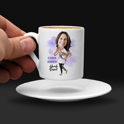 Hamarat Annem Karikatürlü Kahve Fincanı - 2