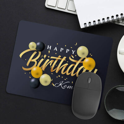 Happy Birthday İsimli Mousepad - 1