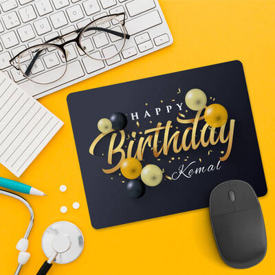 Happy Birthday İsimli Mousepad - 4