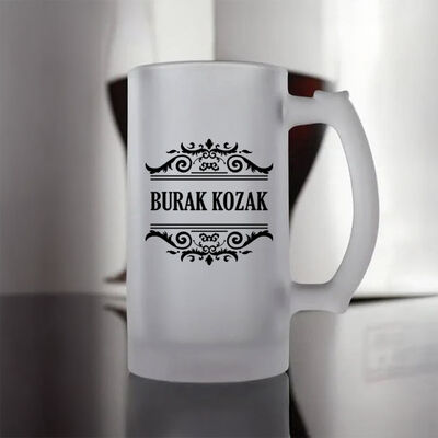 Harfli ve Özel Tasarımlı Bira Kadehi - 2