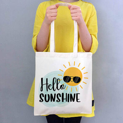 Hello Sunshine Tasarım Plaj Çantası - 1