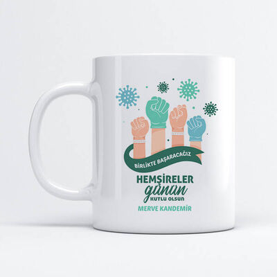 Hemşireler Günü Tasarımlı Kupa Bardak - 1