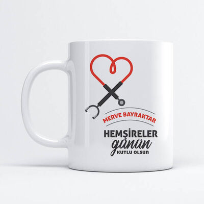 Hemşireler İçin Tematik Kupa Bardak - 1