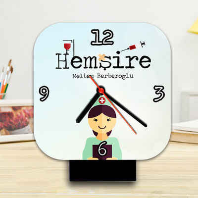Hemşirelere Özel Masa Saati - 1
