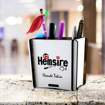 Hemşireye Hediye İsme Özel Kalemlik - 1