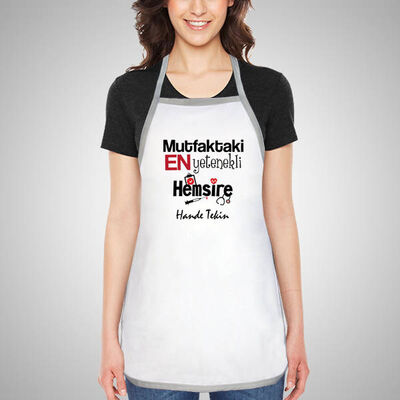 Hemşireye Hediye Mutfak Önlüğü - 1