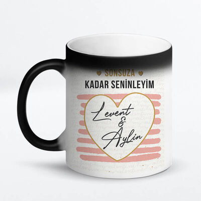 Her An Kalbimdesin Sevgilim Kupa Bardak - 2