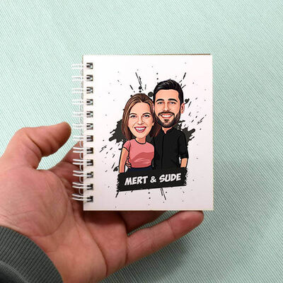 Her Dakikam Seninle Olsun Karikatürlü Defter - 1