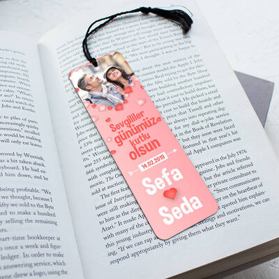 Her Sayfada Aşkımız Kitap Okuma Ayracı - 1