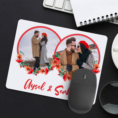 İki Fotoğraflı İsimli Mousepad - 2