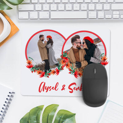 İki Fotoğraflı İsimli Mousepad - 3