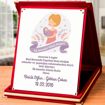 İlk Anneler Günü Plaketi - 1