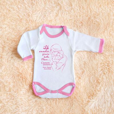 İlk Anneler Günü Temalı Kız Bebek Zıbını - 1
