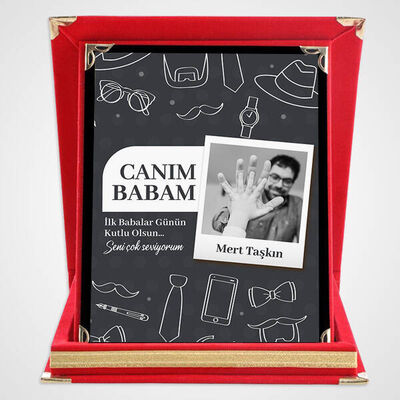 İlk Babalar Günü Hediyem Plaket - 3