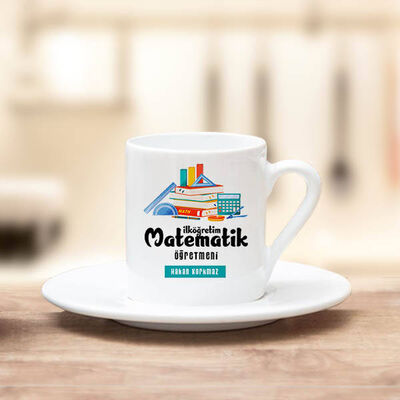 İlk Öğretim Matematik Öğretmenlerine Hediye Kahve Fincanı - 1