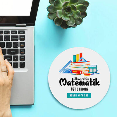 İlk Öğretim Matematik Öğretmenlerine Hediye Mousepad - 1