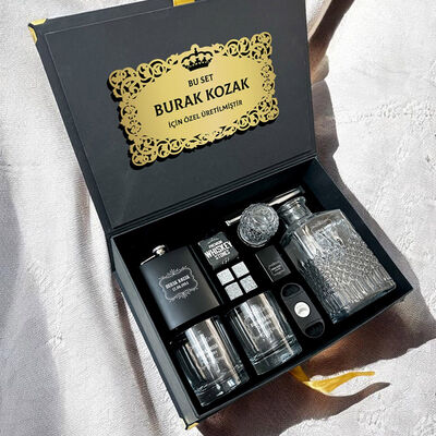 Imperial Platinum Crown Premium Viski Hediye Kutusu - 1