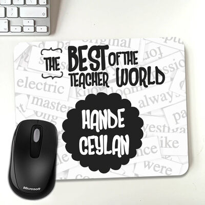 İngilizce Öğretmenine Hediye Mousepad - 1