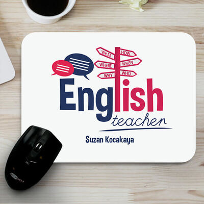 İngilizce Öğretmenlerine Hediye Mousepad - 1