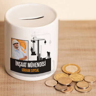 İnşaat Mühendisine Hediye Kumbara - 1
