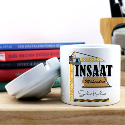 İnşaat Mühendisine Özel Seramik Küllük - 1