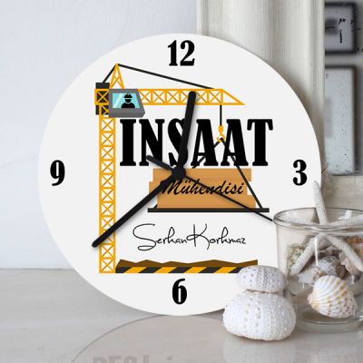İnşaat Mühendislerine Özel Duvar Saati - 1