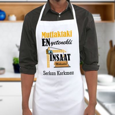 İnşaat Mühendislerine Özel Mutfak Önlüğü - 1