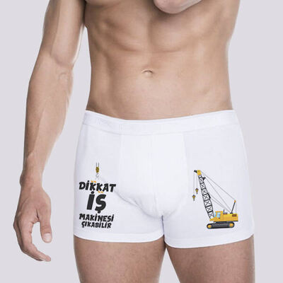 İş Makinesi Çıkabilir Erkek Boxer - 1