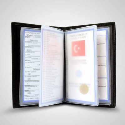 İsimli ve Plakalı Araç Ruhsat Kabı - 2