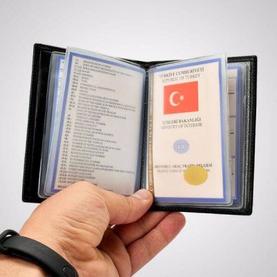 İsimli ve Plakalı Araç Ruhsat Kabı - 5