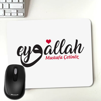 İsme Özel Eyvallah Yazılı Mousepad - 1