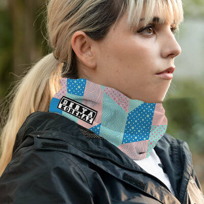 İsme Özel Moskow Tasarım Boyunluk Bandana - 1
