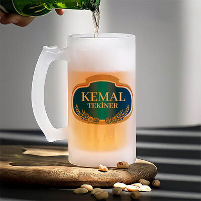 İsme Özel Premium Bira Bardağı - 1