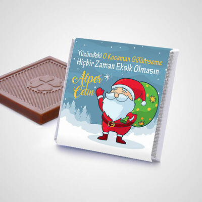 İsme Özel Yılbaşı Çikolata Kutusu - 2