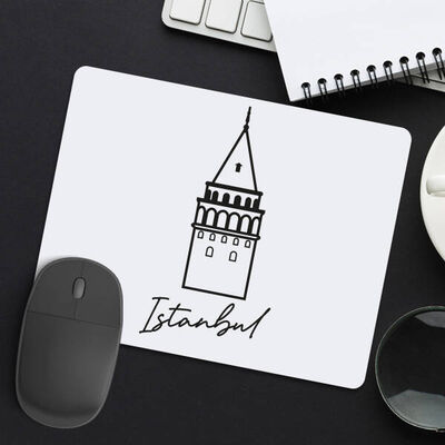 İstanbul Galata Kulesi Tasarımlı Mousepad - 1