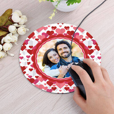 İşte Bizim Aşkımız Yuvarlak Mousepad - 2