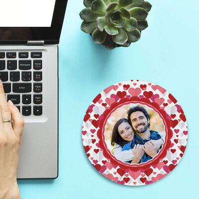 İşte Bizim Aşkımız Yuvarlak Mousepad - 3