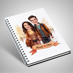 İstiklal Caddesi ve Aşkımız Karikatürlü Defter - 1