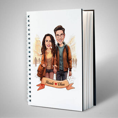 İstiklal Caddesi ve Aşkımız Karikatürlü Defter - 1