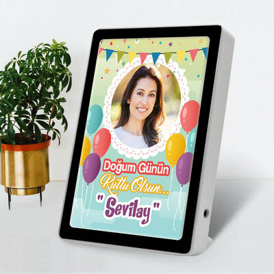 İyi Ki Doğdun Fotoğraflı Sihirli Ayna - 1